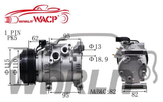 97701B4000 Αυτοκίνητος συμπιεστής εναλλασσόμενου ρεύματος