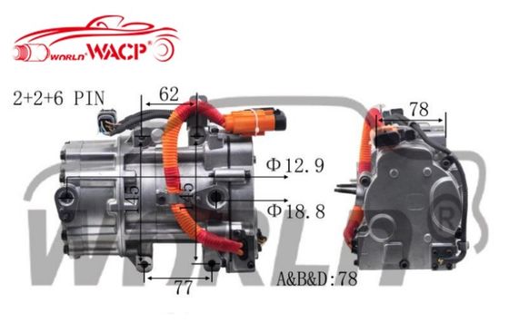 977014R000 977014U000 ESC33I Συμπίεστης εναλλασσόμενου ρεύματος αυτοκινήτου 10P30C Για Hyundai Sonata Kia Optima 2.4 WXHB020