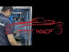 Δοκιμή πίεσης του συμπυκνωτή κλιματισμού αυτοκινήτων στο εργοστάσιο της Κίνας